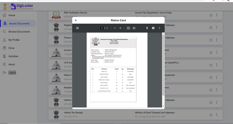 ration-card-download-do-in-digilocker