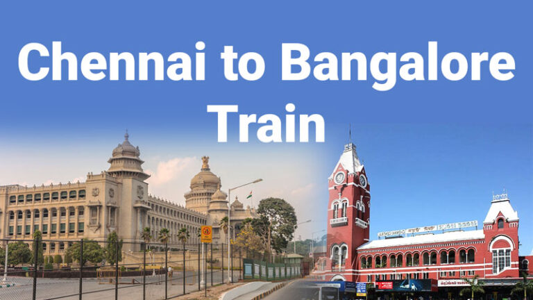 Chennai To Bangalore Train Time Table