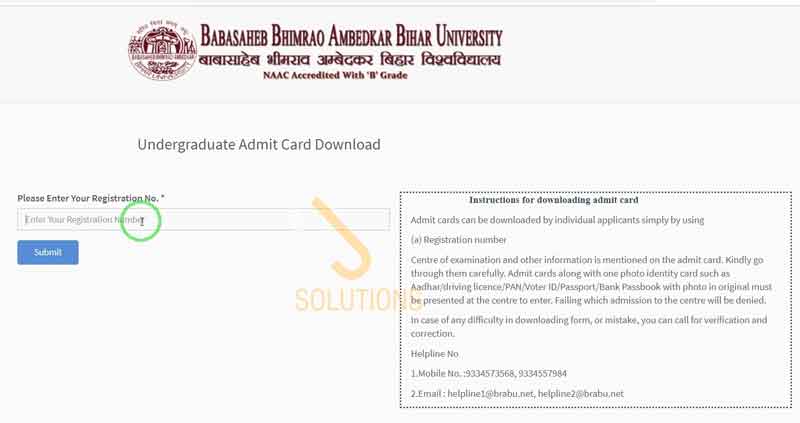 B.R.A.-BIHAR-UNIVERSITY,-MUZAFFARPUR-brabu graduation admit card