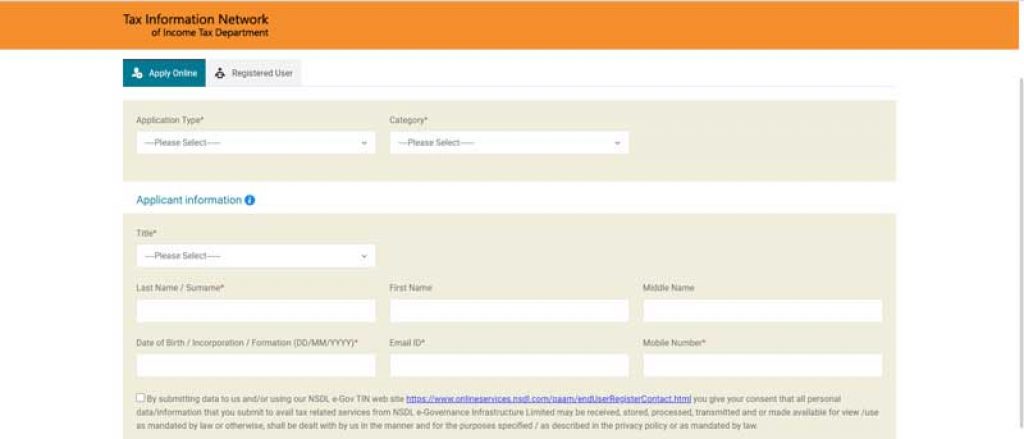 pan card correction form online nsdl