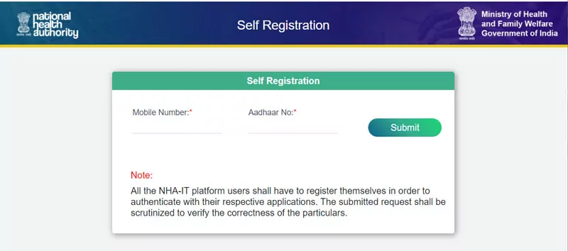 Ayushman ID Registration Online 2022 free