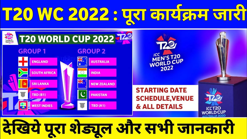 Icc t20 world cup schedule