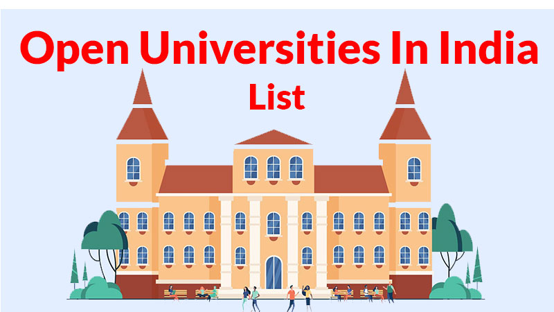 List-Of-Open-Universities-In-India
