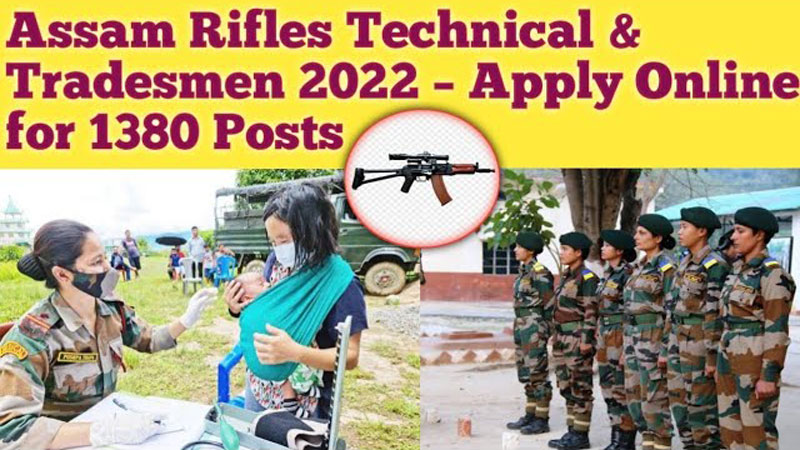 Assam-Rifles-Technical-and-Tradesman-Recruitment-2022-1380-POST