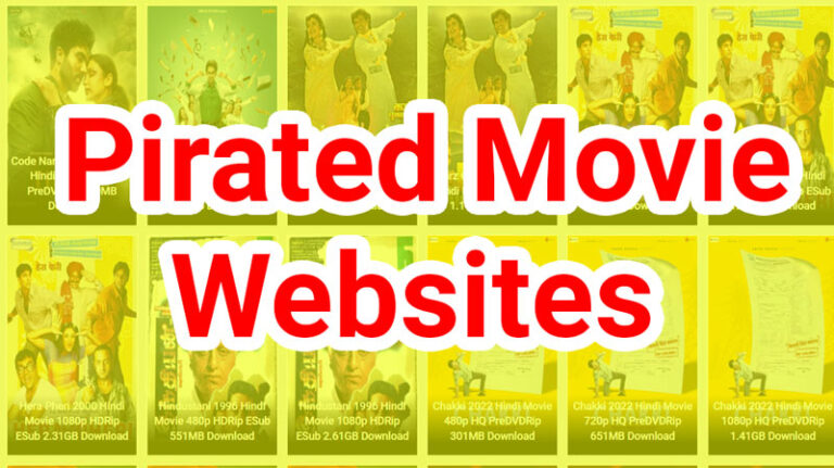 movie websites pirated