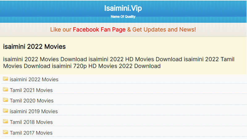Isaimini 2023 Latest Tamil HD Movies Download and Watch Online - Vijay  Solutions