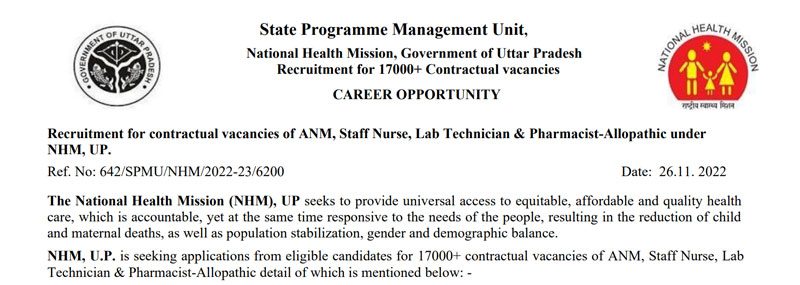 UP-NHM-Recruitment-2022-selection-process