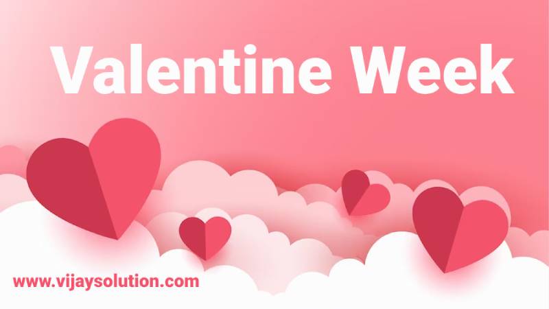 Valentine Week Full List 7 to 21 Feb, Days, Calendar check