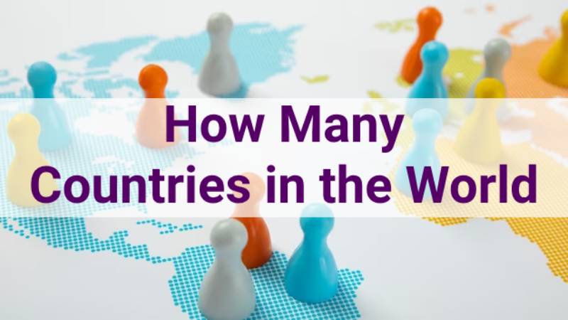 How Many Countries In The World Countries List Names 