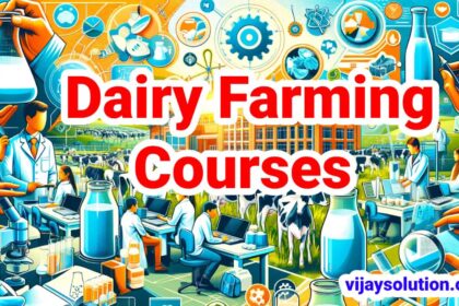 Dairy Farming Courses After 12th